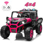 Joyracer 24V 4WD 2-Seater Ride-On UTV – Off-Road Electric Car with 4x200W Motors, Remote Control, LED Lights & Bluetooth