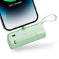 Mini Portable Power Bank 4500mAh – Capsule Charger with Dual USB-C Ports