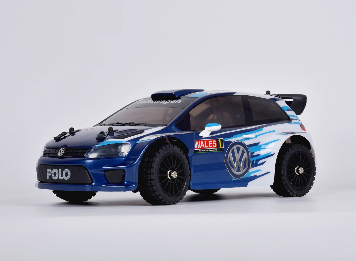 MJX Hyper Go 14304 1:14 Volkswagen Polo R WRC Brushless RC Car – 42KM/H Drift Rally Racer with Gyro, Lights & Metal Chassis
