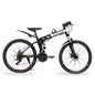 26 Inch Mountain Bike for Men & Women, 21 Speed Dual Suspension Adult Bicycle with Adjustable Disc Brake High Carbon Steel Frame