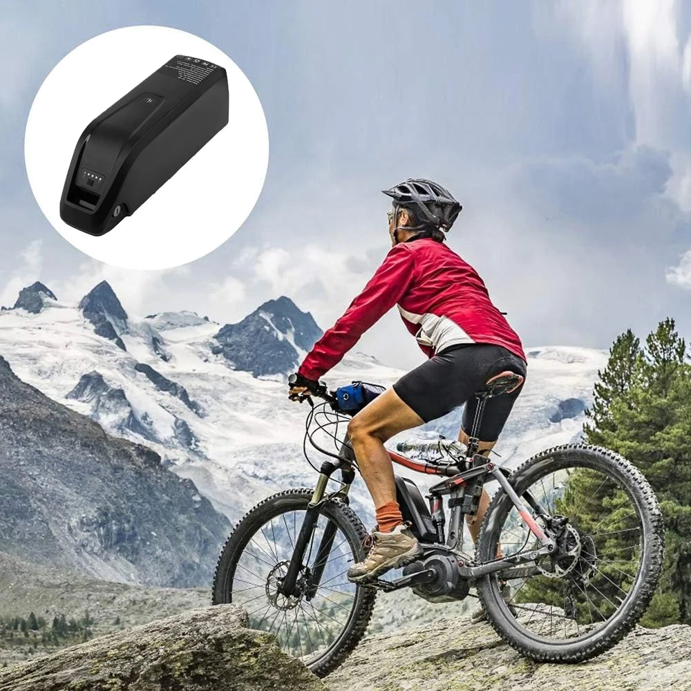 Hailong Ebike Battery Pack – 36V/48V/52V | 10Ah 15Ah 20Ah | Lithium Battery with Charger, BMS, USB Port & Lock – Fits 350W–1500W Motors