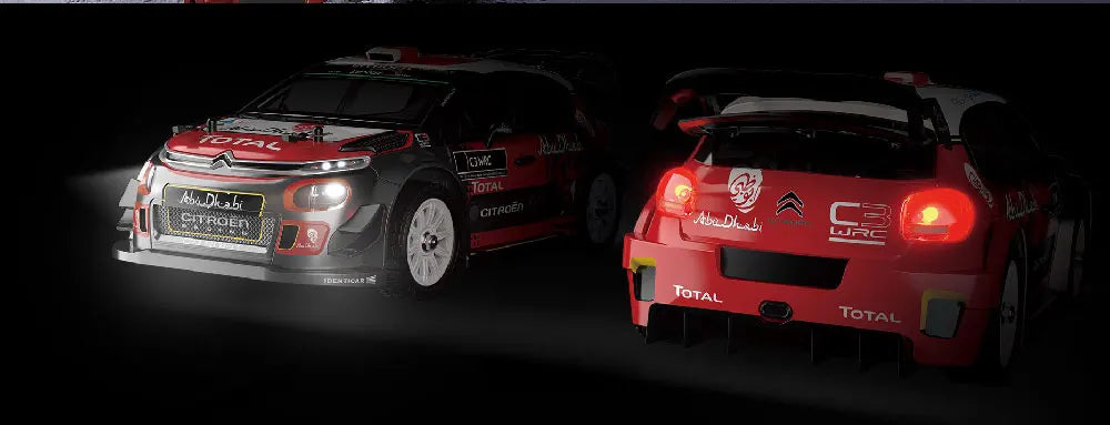 MJX Hyper Go 14304 1:14 Volkswagen Polo R WRC Brushless RC Car – 42KM/H Drift Rally Racer with Gyro, Lights & Metal Chassis