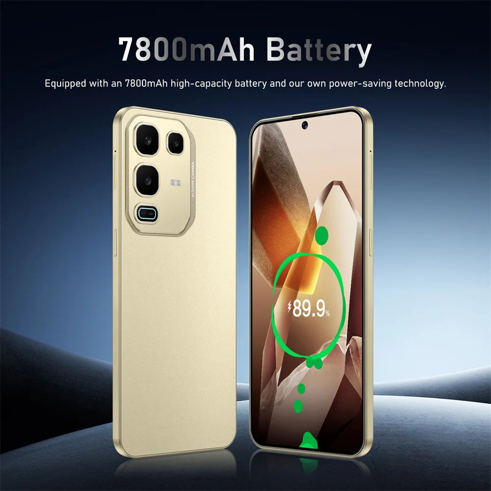 S26 Ultra 7.3" 5G Smartphone with 108MP Camera, 72MP Front Lens & 7800mAh Battery