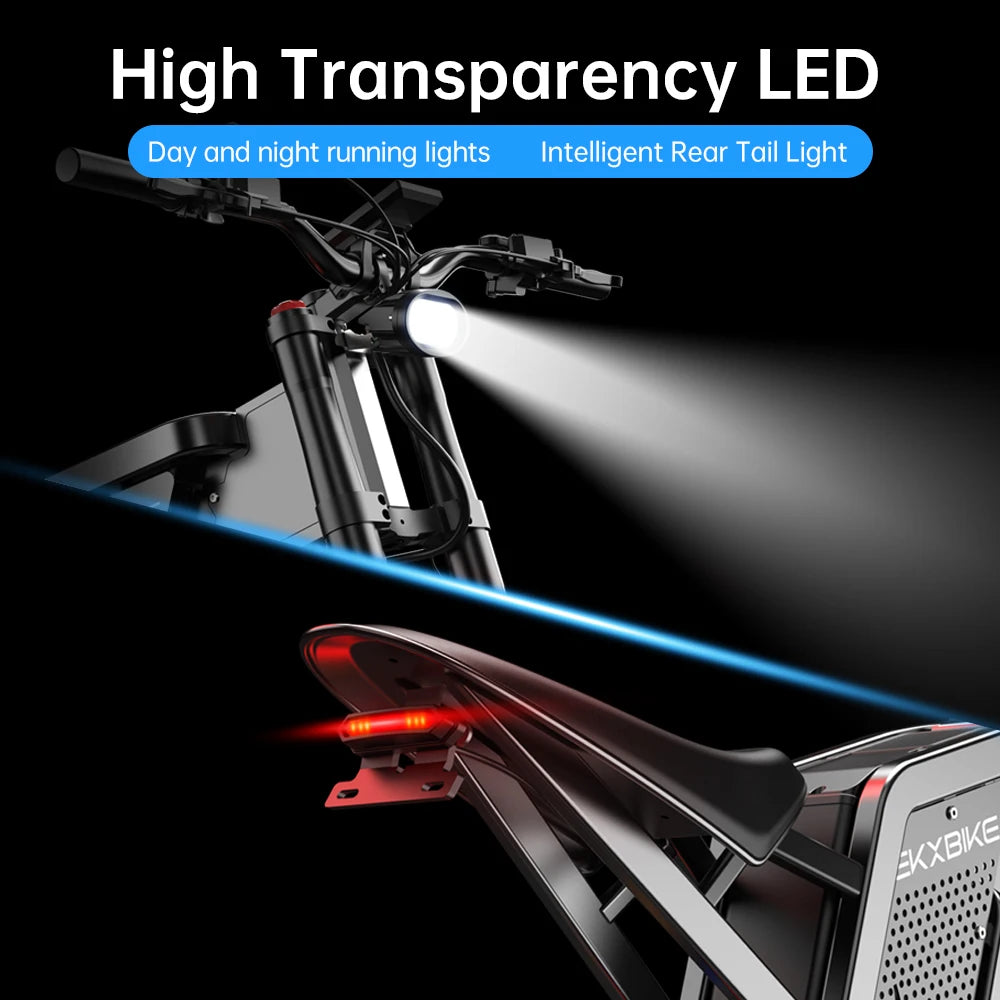 EKXBIKE X21 Max Electric Motorcycle – 3000W Brushless Motor, 60V 30Ah Battery, 85KM/H Speed, Off-Road E-Bike for Adults