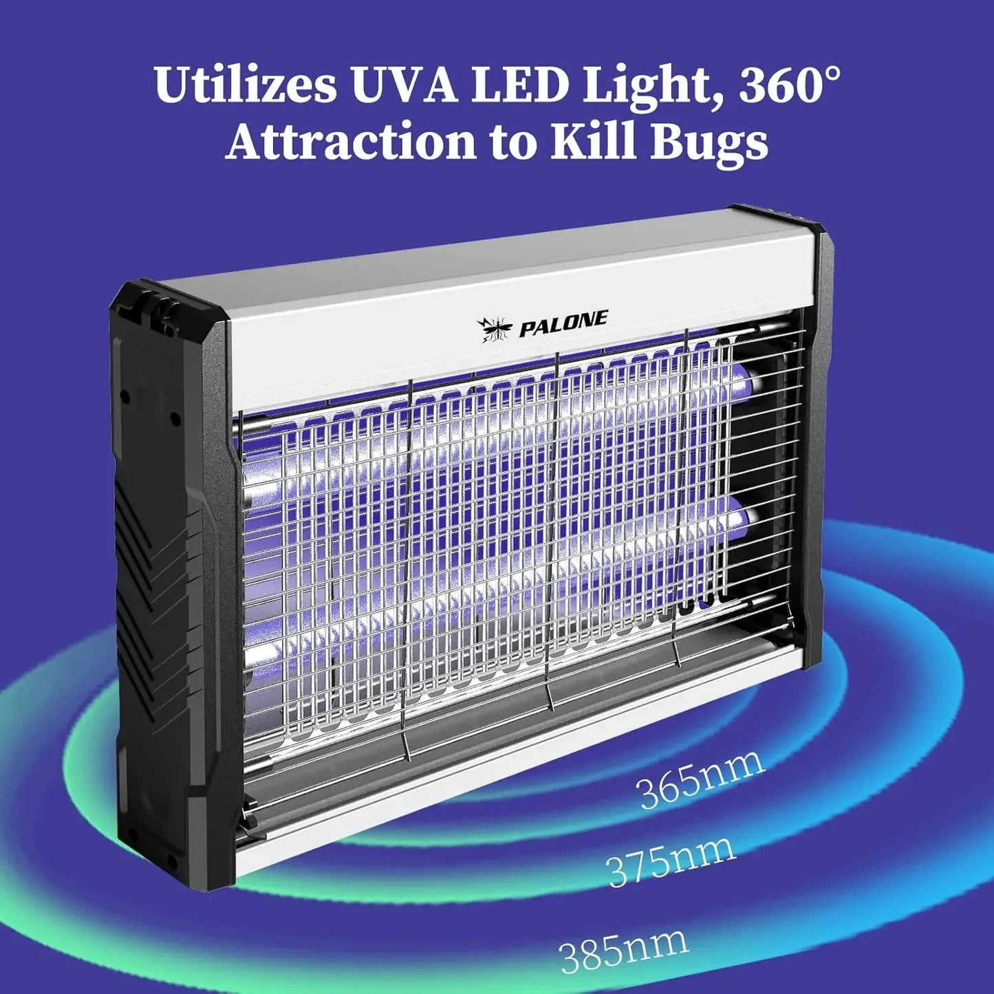 Electric Bug Zapper 3200V – Powerful Mosquito & Insect Killer