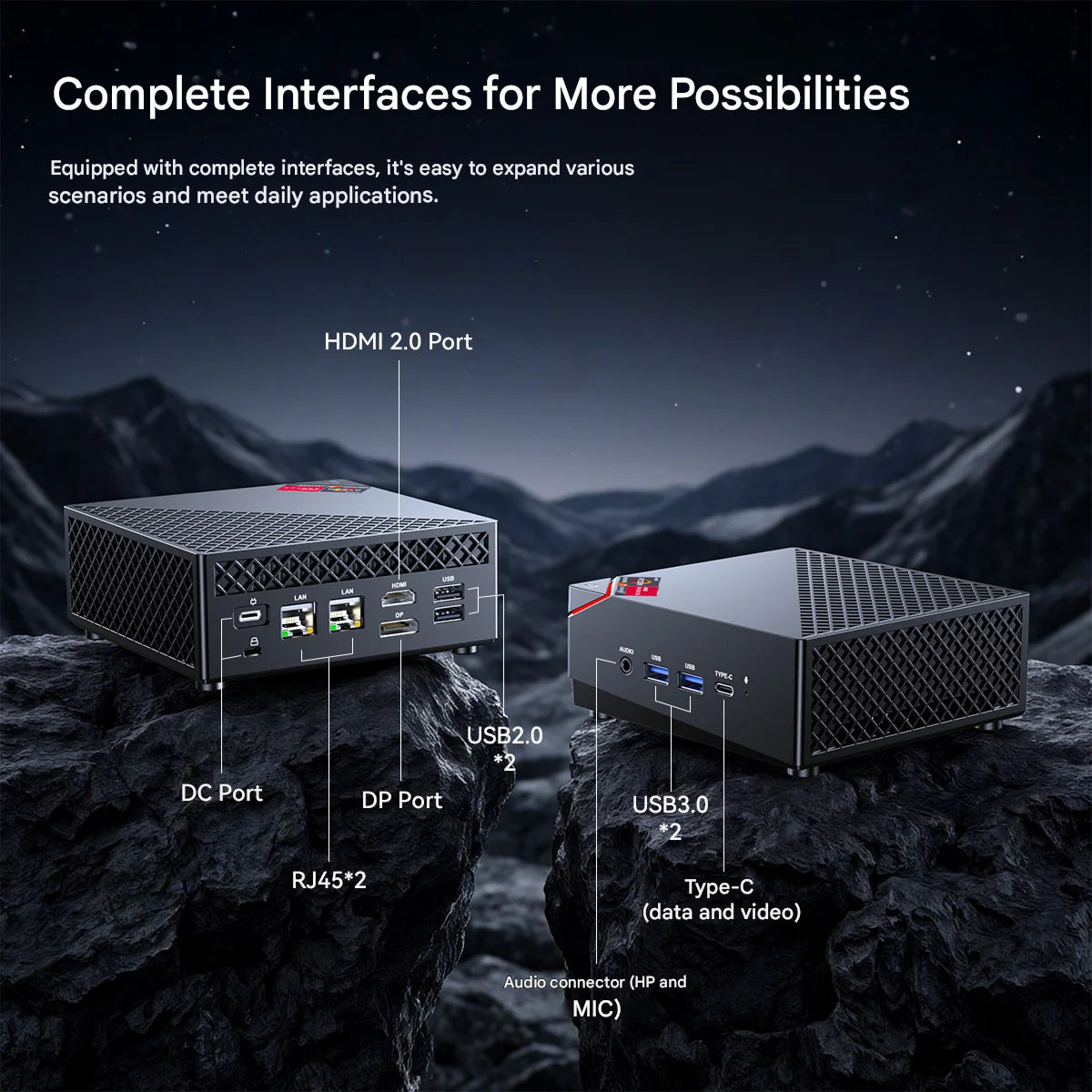 ACEMAGIC AM06Pro Mini PC – Ryzen 7 5825U, 16/32GB RAM, 512GB SSD, Windows 11 Pro, WiFi 6, BT 5.2, 4K Triple Display