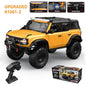 1/10 HB RC Crawler 4WD RTR Rock Off-Road Vehicle – Metal Gears, LED Lights, 2-Speed, Remote Control Truck for Adults