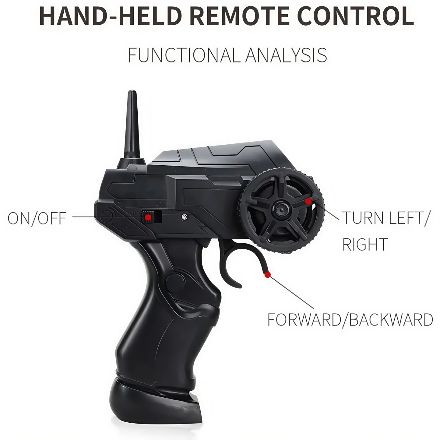 1:12 Scale 6WD RC Off-Road Rock Crawler – 38cm High-Speed Drift & Climbing Truck with 2.4GHz Remote Control