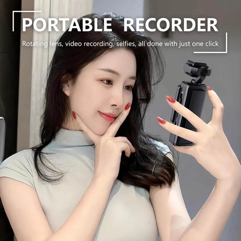 1080P WiFi Mini Body Camera with Rotating Lens & Mobile App Control