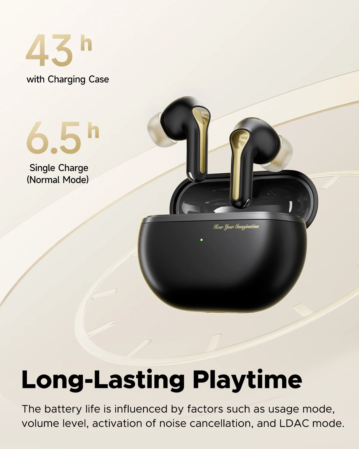 SoundPEATS Capsule3 Pro+ Wireless Earphones with xMEMS Speaker, Hi-Res LDAC & Adaptive ANC