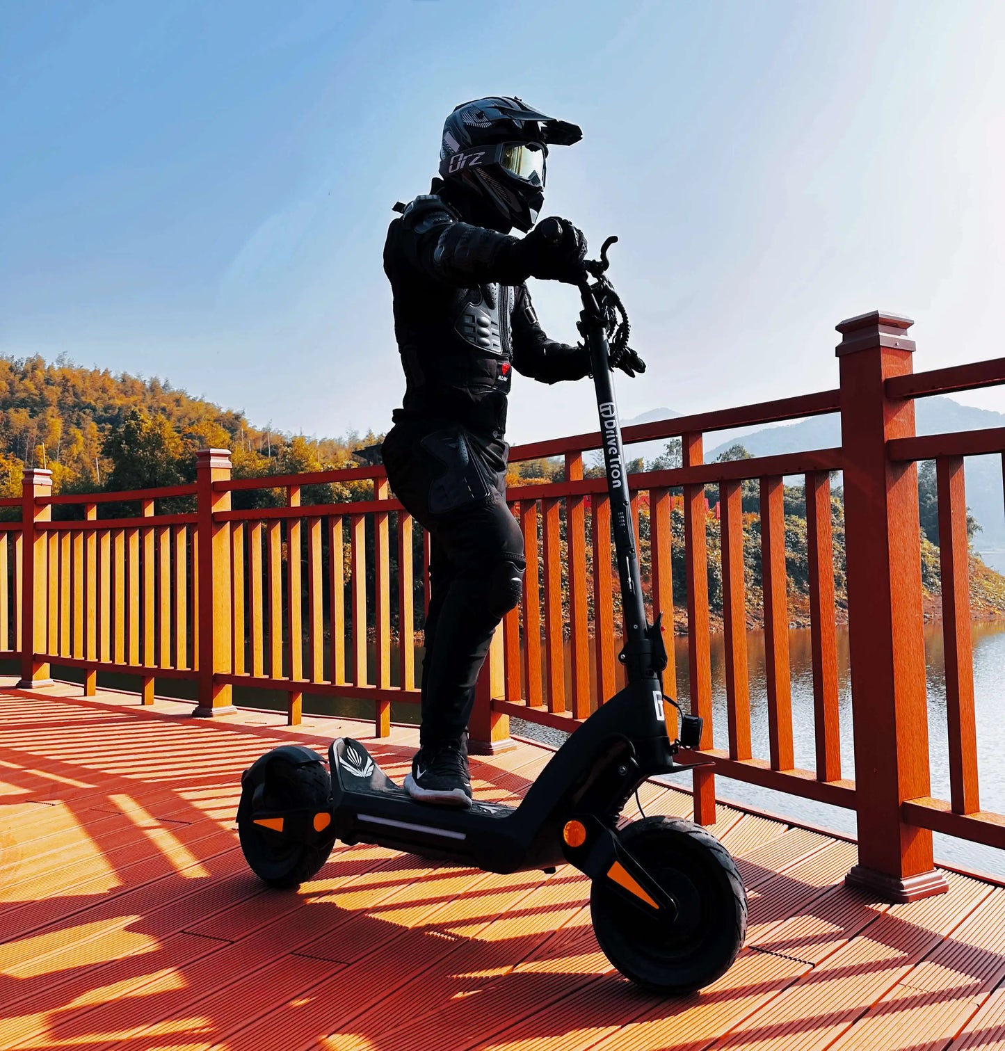 DT06 Dual Motor Electric Scooter – 2400W Power, 70KM/H Speed, 70KM Range, Hydraulic Suspension, Foldable Off-Road E-Scooter with NFC, LED Display & Turn Signals