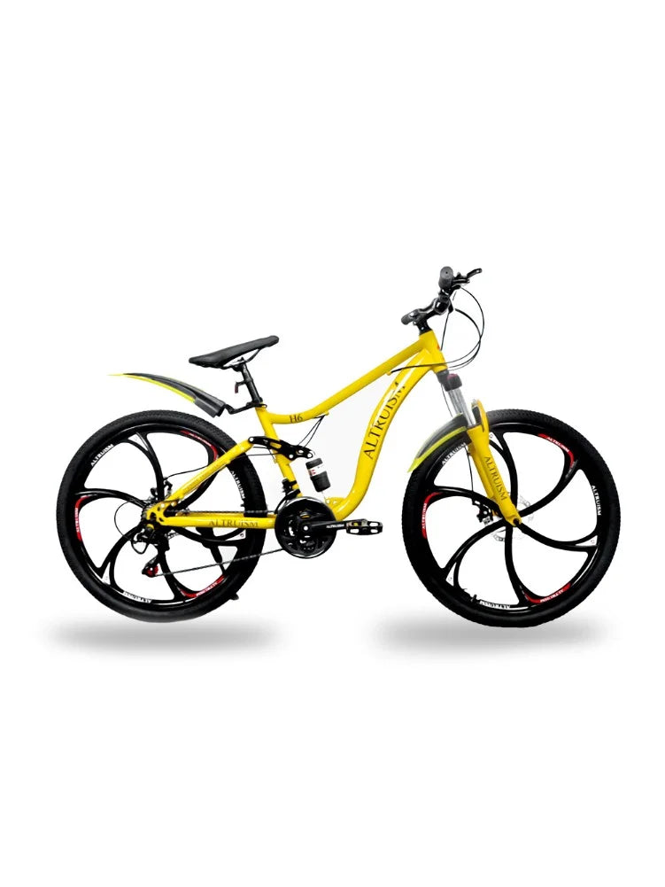 26” 21-Speed Full Suspension Mountain Bike – Durable, Smooth & Adventure-Ready