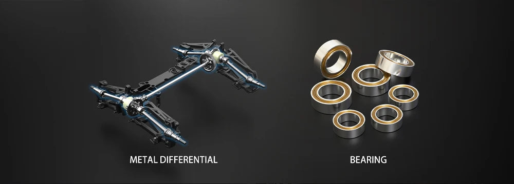 MJX Hyper Go 16207 1/16 RC Car – 70KM/H Brushless Off-Road 4WD Truck with 3S Battery & Metal Chassis