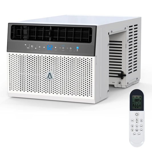 6000 BTU Window Air Conditioner With Washable Filter, Remote Control, Quiet Operation,Fan,Cools Up to 269 Square Feet, 115V/60Hz