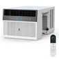 6000 BTU Window Air Conditioner With Washable Filter, Remote Control, Quiet Operation,Fan,Cools Up to 269 Square Feet, 115V/60Hz