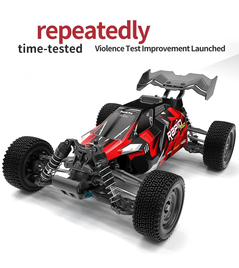 Teeggi 16101 / 16102 PRO 1:16 RC Drift Car – 70KM/H Brushless 4WD Off-Road Monster Truck with LED Lights
