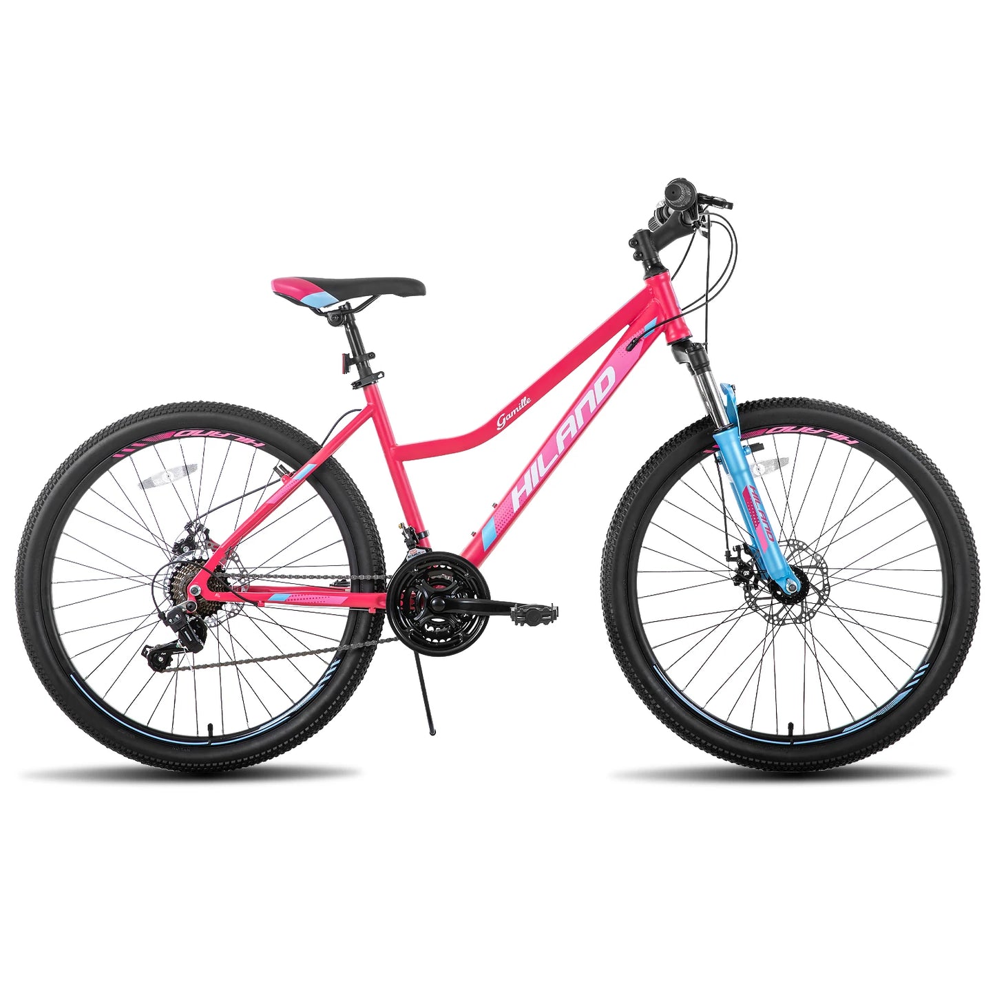 Hiland 26” Women’s Mountain Bike – Shimano 21-Speed Step-Through Bicycle