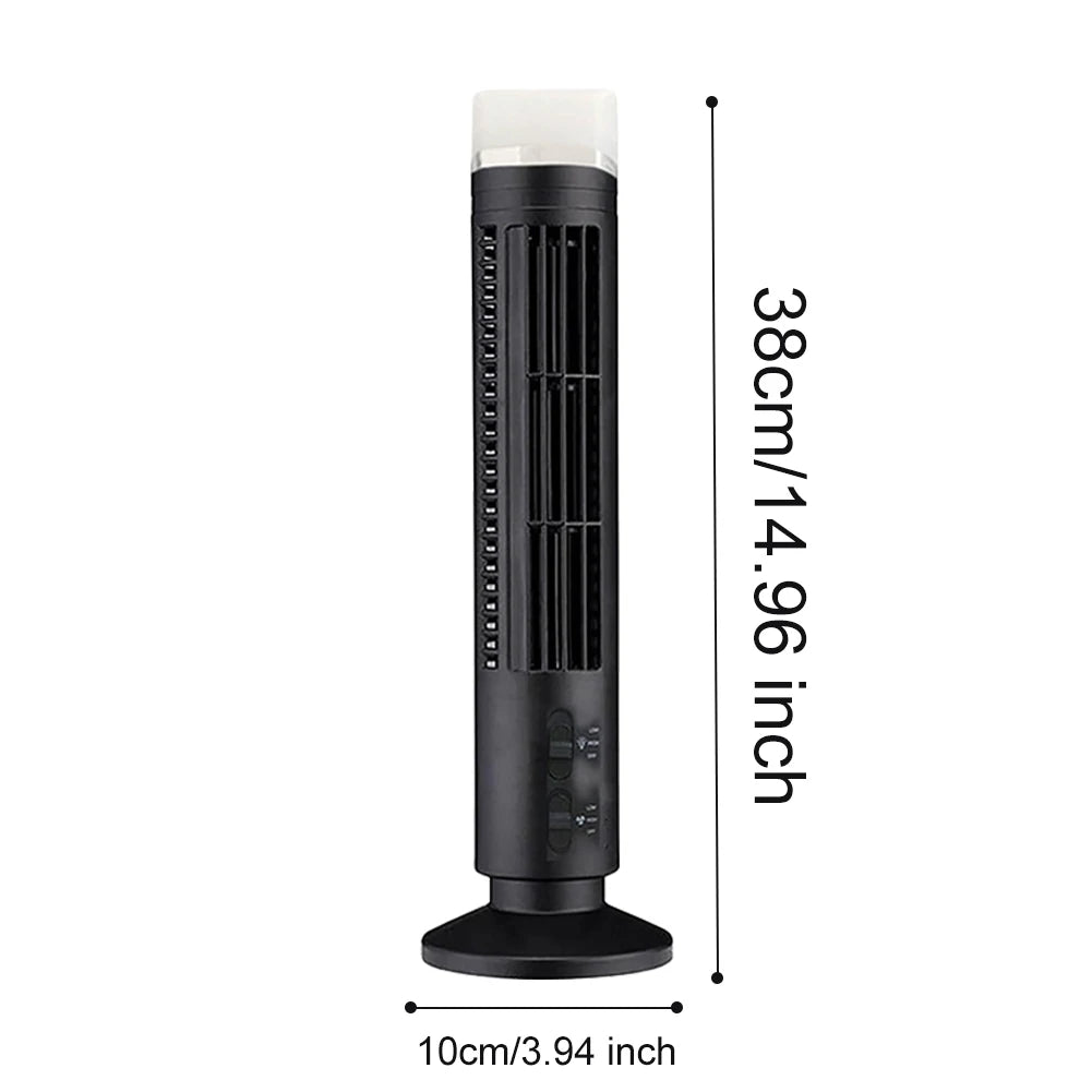 2000mAh Rechargeable Portable Tower Fan