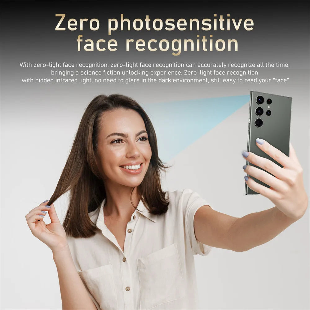 S25 Ultra 7.3" 5G Smartphone with 108MP Rear Camera, 72MP Front Camera & 7800mAh Battery