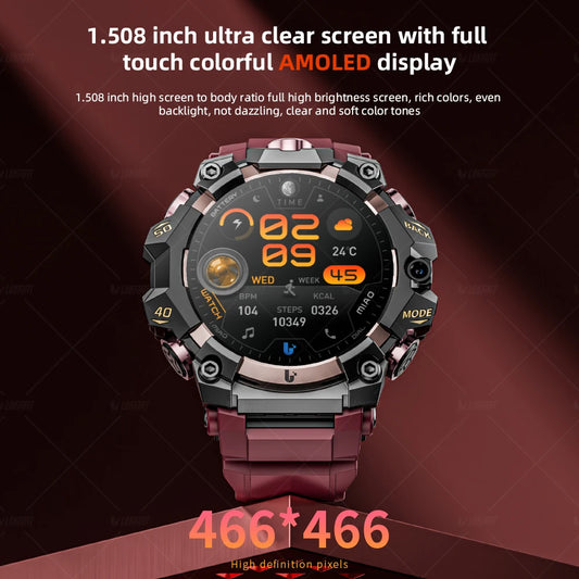 LOKMAT APPLLP 2 PRO Rugged Sport Android Smart Watch