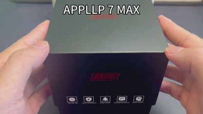 LOKMAT APPLLP 7 MAX Smart Watch Phone – 4G/5G Android Smartwatch with Rotating Camera, AMOLED Display, 3GB+32GB Storage